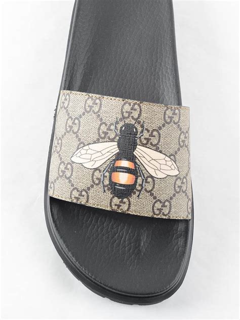 bee pendant gucci sandals|Gucci handbags.